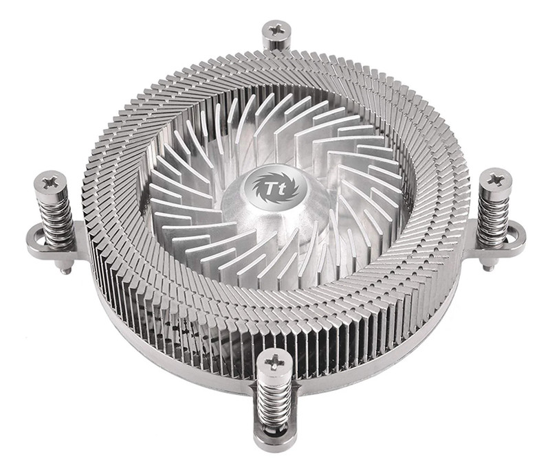 Thermaltake Engine 27 1U Low-Profile 70W Intel 60mm Low Noise PWM Fan Forty Fan Blade CPU Cooler - مبرد
